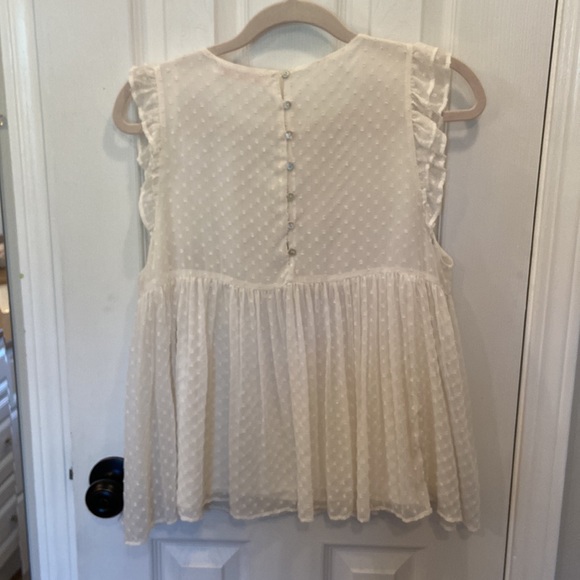 Zara embroidered blouse - Picture 4 of 4